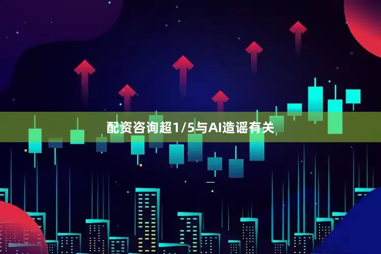 配资咨询超1/5与AI造谣有关
