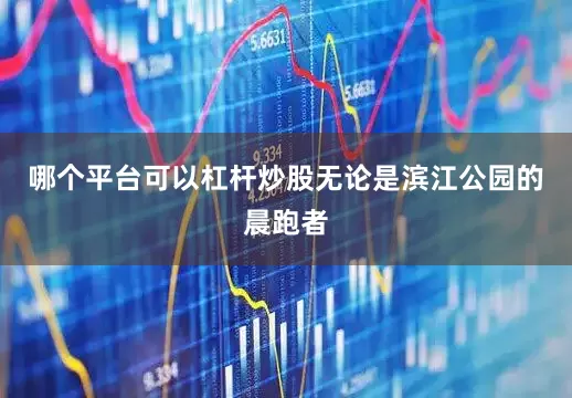 哪个平台可以杠杆炒股无论是滨江公园的晨跑者