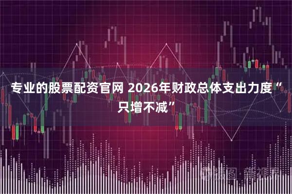 专业的股票配资官网 2026年财政总体支出力度“只增不减”