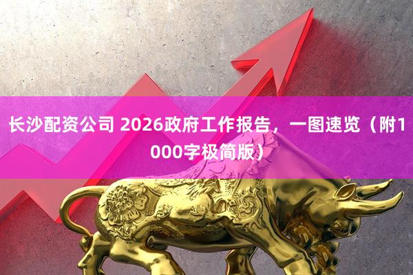 长沙配资公司 2026政府工作报告，一图速览（附1000字极简版）